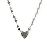 Heart Twist Chain Necklace